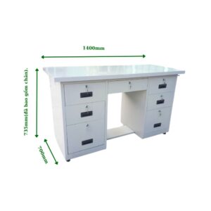 BÀN SẮT 7 HỘC KÉO