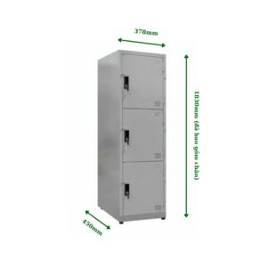 TỦ LOCKER SẮT 3 NGĂN