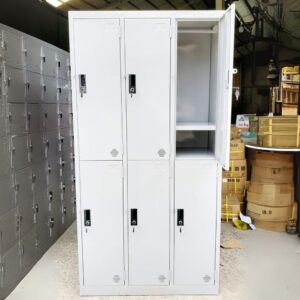TỦ LOCKER SẮT 6 NGĂN