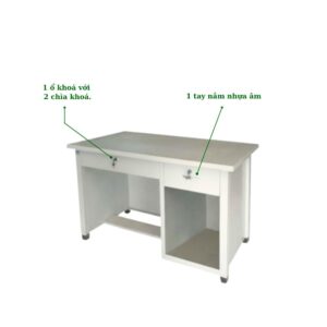 BÀN SẮT 2 HỘC KÉO 1 Ô TRỐNG