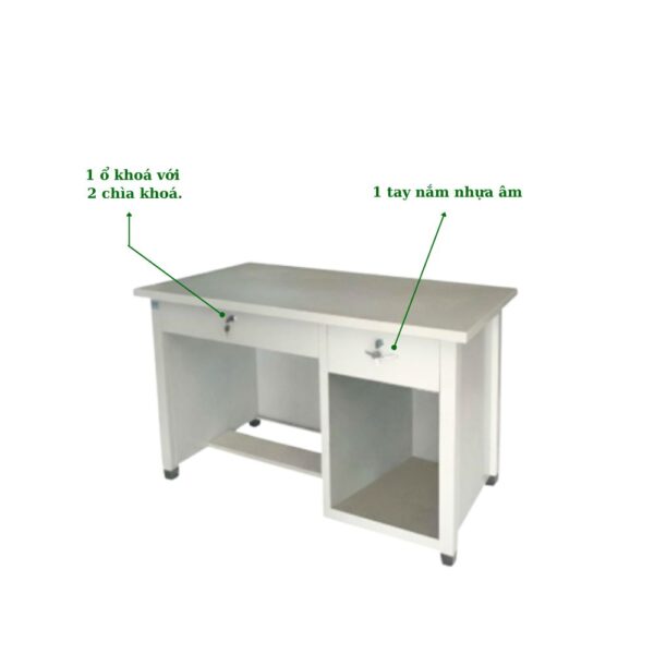BÀN SẮT 2 HỘC KÉO 1 Ô TRỐNG