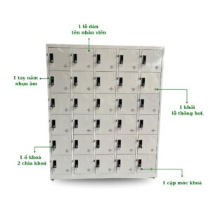 TỦ LOCKER SẮT 30 NGĂN