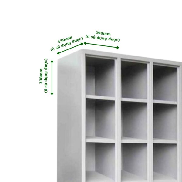 KỆ SẮT ĐỰNG HỒ SƠ VĂN PHÒNG 20 Ô - Ảnh 2