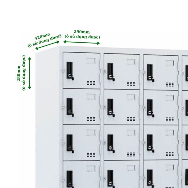 TỦ LOCKER SẮT 28 NGĂN