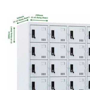 TỦ LOCKER SĂT 24 NGĂN
