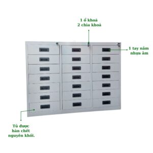 TỦ HỘC KÉO SẮT 21 NGĂN