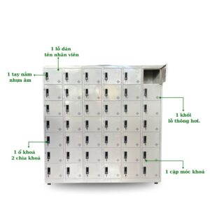 TỦ LOCKER SẮT 42 NGĂN