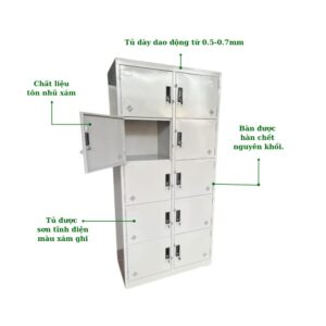 TỦ SẮT ĐỰNG HỒ SƠ 10 CÁNH
