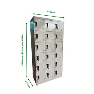 TỦ LOCKER SẮT 18 NGĂN