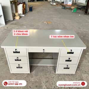 BÀN SẮT 7 HỘC KÉO