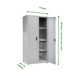 TỦ SẮT 2 CÁNH TÔN MỞ