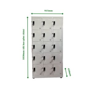 TỦ LOCKER SẮT 15 NGĂN