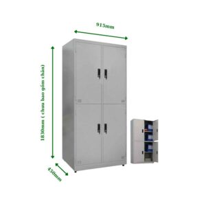 TỦ SẮT ĐỰNG HỒ SƠ 4 CÁNH