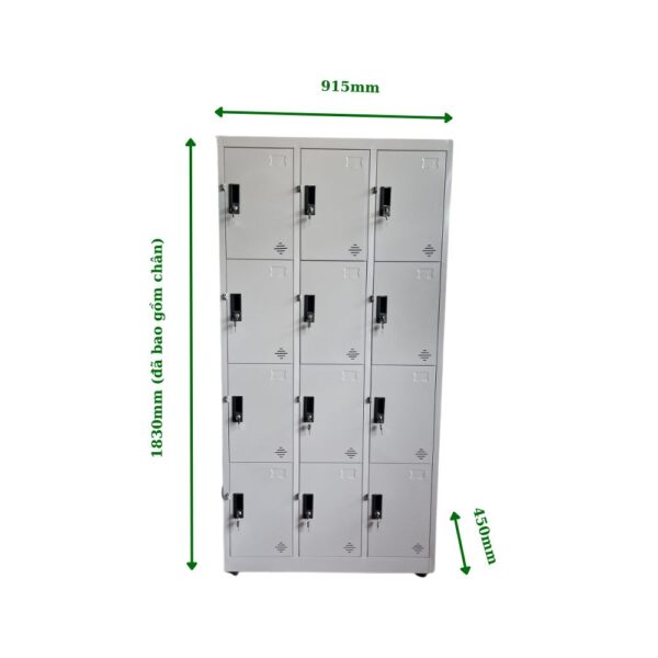 TỦ LOCKER 12 NGĂN