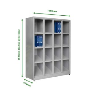 KỆ SẮT ĐỰNG HỒ SƠ VĂN PHÒNG 16 Ô