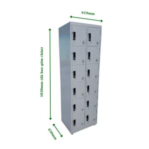 TỦ LOCKER SẮT 12 NGĂN