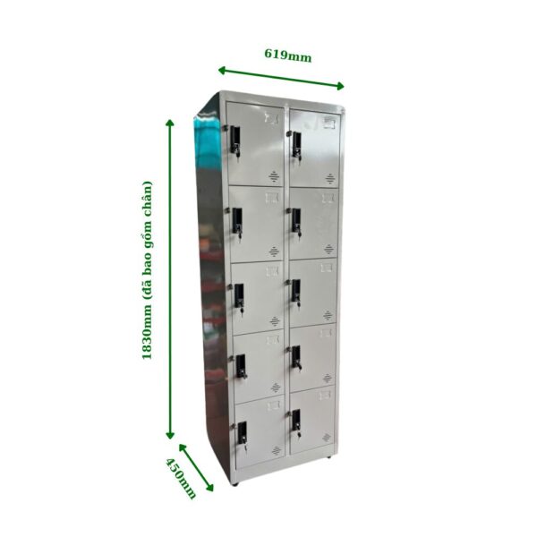 TỦ LOCKER SẮT 10 NGĂN