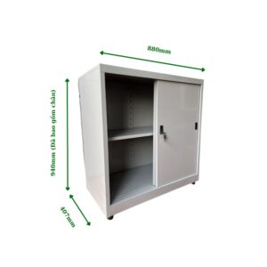 TỦ TÀI LIỆU 2 CÁNH TÔN LÙA THẤP