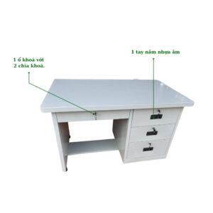 BÀN SẮT 4 HỘC KÉO