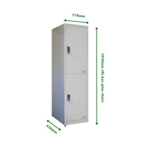 TỦ LOCKER SẮT 2 NGĂN