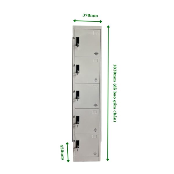 TỦ LOCKER SẮT 5 NGĂN