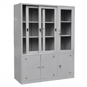 TỦ SẮT 2 CÁNH KÍNH LÙA 1 CÁNH KÍNH MỞ 3 CÁNH TÔN MỞ