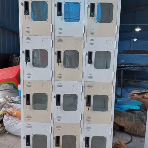 TỦ LOCKER SẮT 12 NGĂN MICA