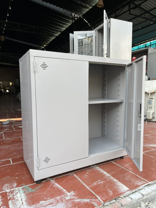 TỦ SẮT HỒ SƠ THẤP 2 CÁNH SẮT - Ảnh 5