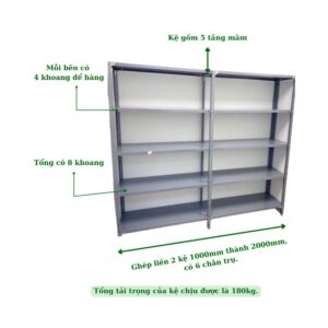 KỆ V LỖ 5 TẦNG 2 KHOANG