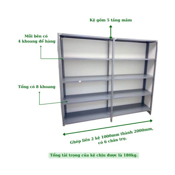 KỆ V LỖ 5 TẦNG 2 KHOANG