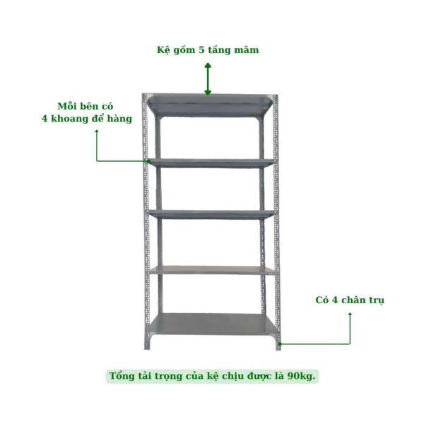 KỆ V LỖ 5 TẦNG 2 KHOANG