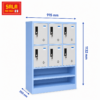 TỦ LOCKER SẮT 6 NGĂN, 2 KHOANG ĐỂ ĐỒ CHO HỌC SINH