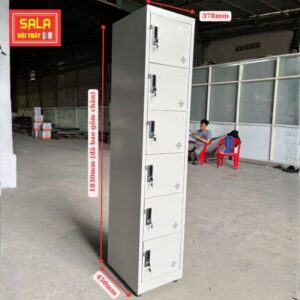 TỦ LOCKER SẮT 6 NGĂN