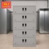 TỦ LOCKER 10 NGĂN CỘT NỔI
