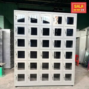 TỦ LOCKER 30 NGĂN MICA